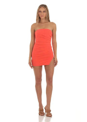 Strapless Mini Dress