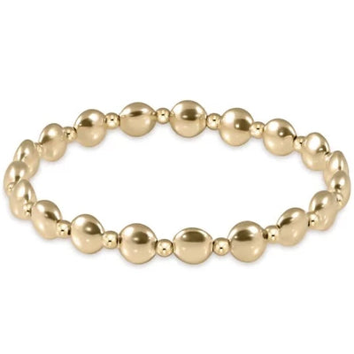 Extends Honesty Gold Grateful 6mm Bracelet