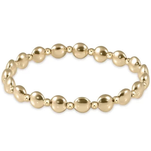 Extends Honesty Gold Grateful 6mm Bracelet