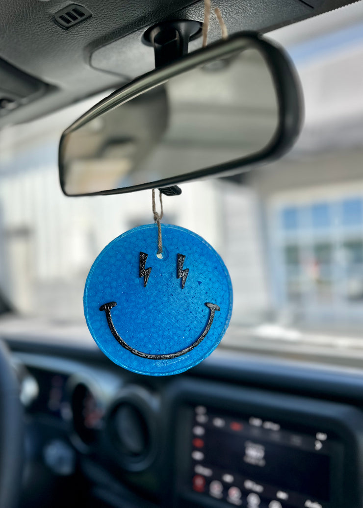 Freshie Smiley Face  - Leather