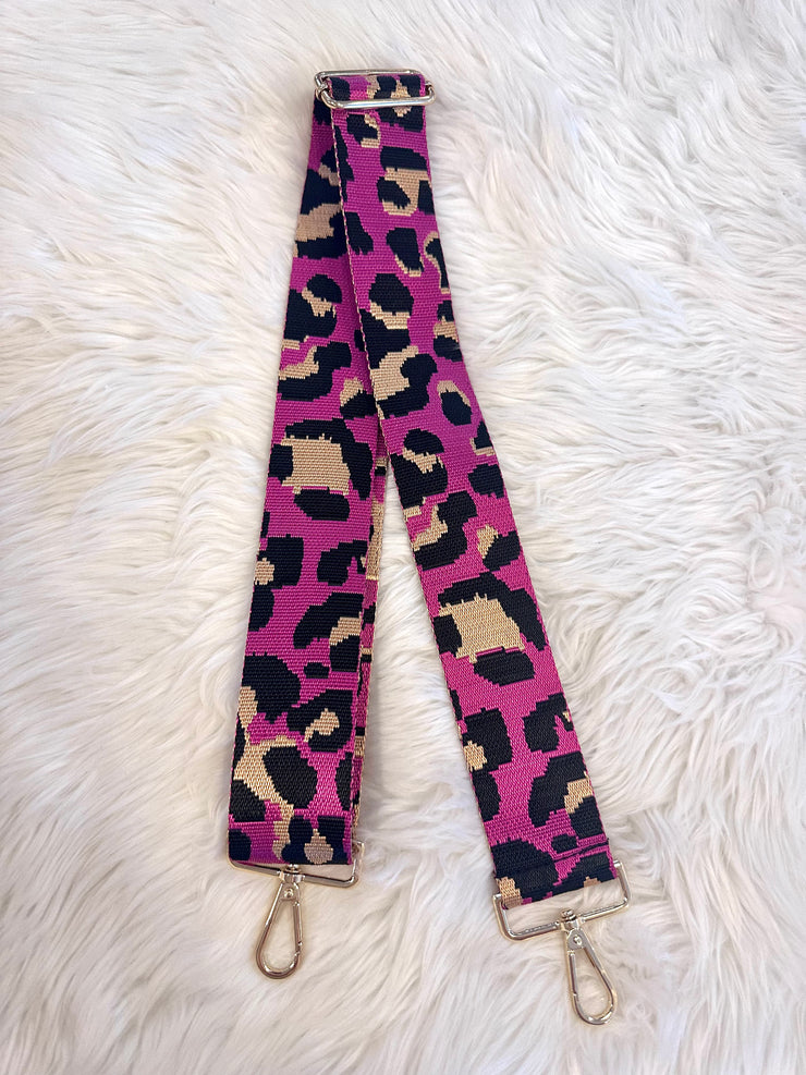 Hot Pink Leopard Strap