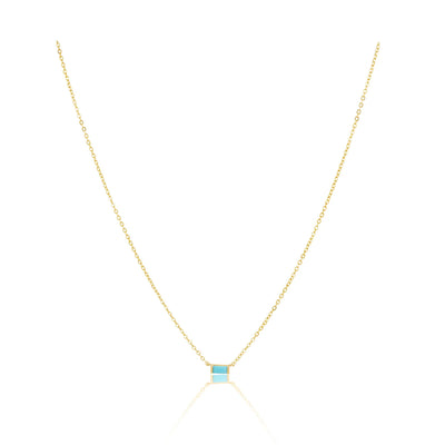 Turquoise Willow Necklace