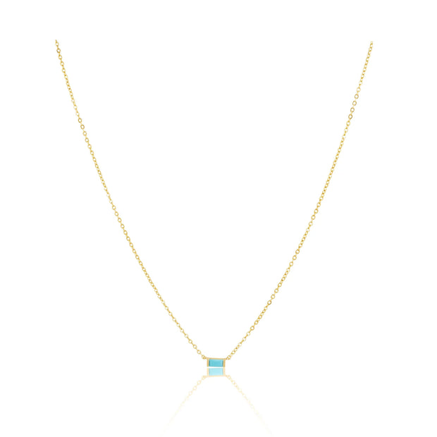 Turquoise Willow Necklace