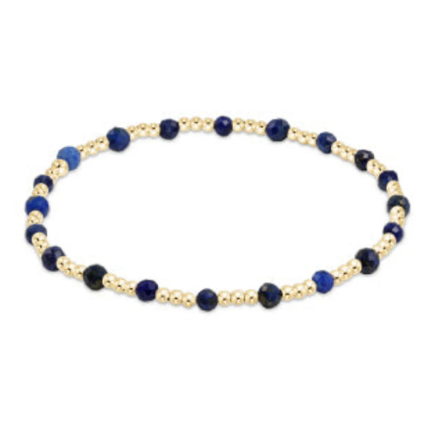 Gold Sincerity Pattern 3mm - Lapis