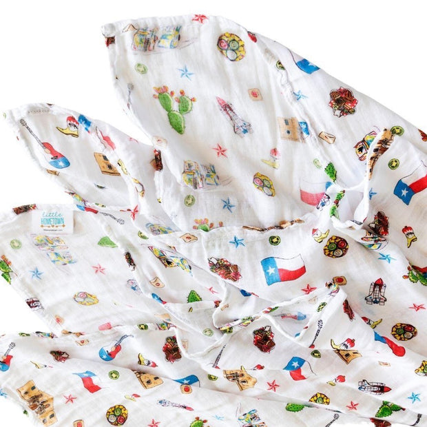 Muslin Swaddle Blanket - Texas Baby