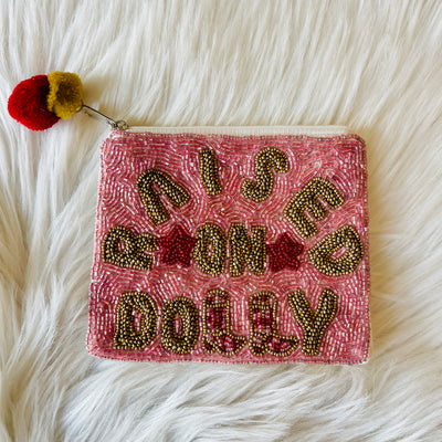 Raised on Dolly Beaded Pouch