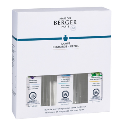 Lampe Berger - Triopack Fresh