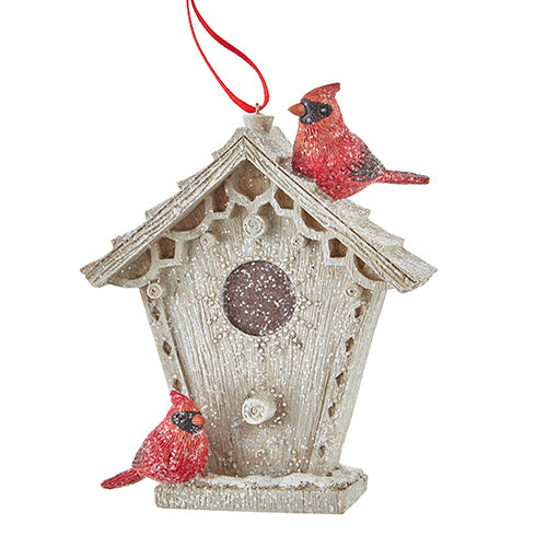 4.75" Cardinal Bird House