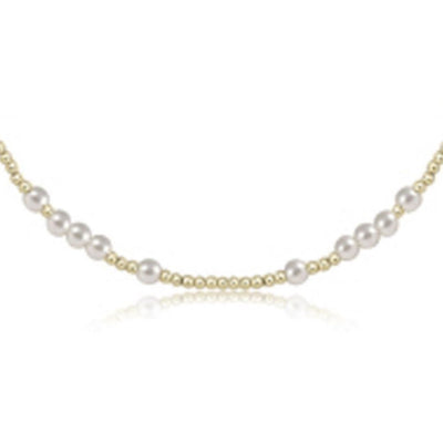 15" Hope Unwritten Pearl Necklace