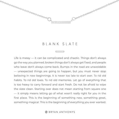 Blank Slate Necklace