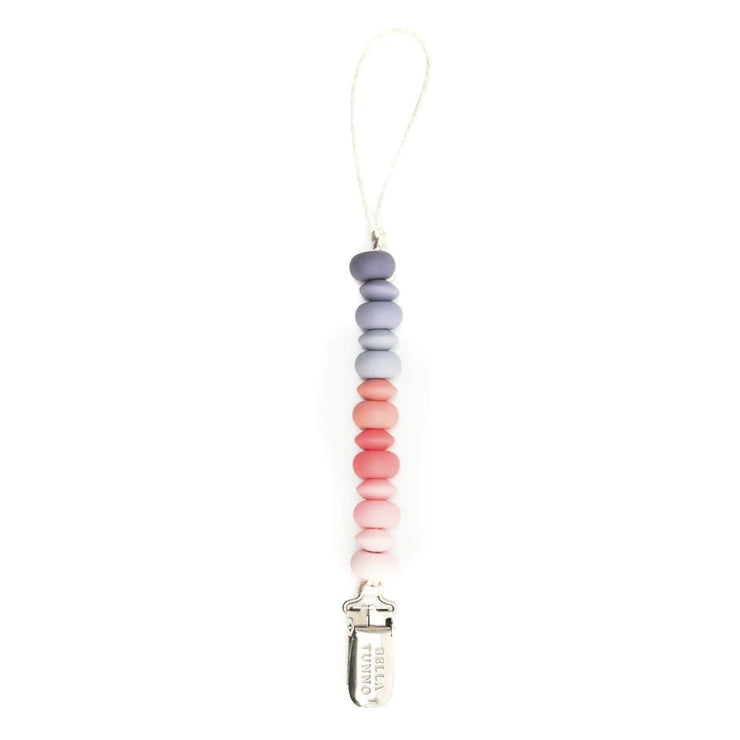 Pacifier Clip - Girl Multi