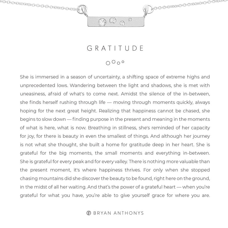 Gratitude Necklace