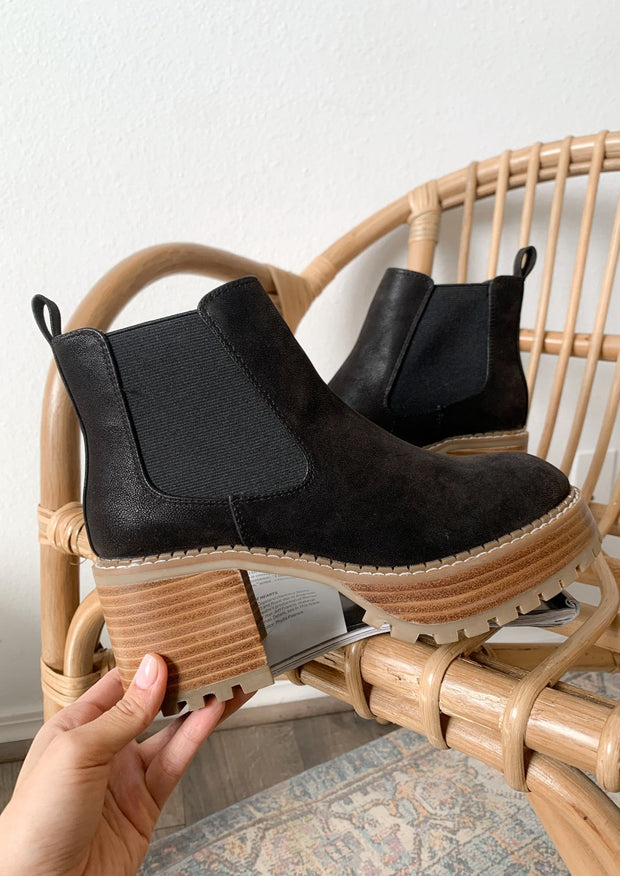 MIA Alejandro Platform Boots - Black