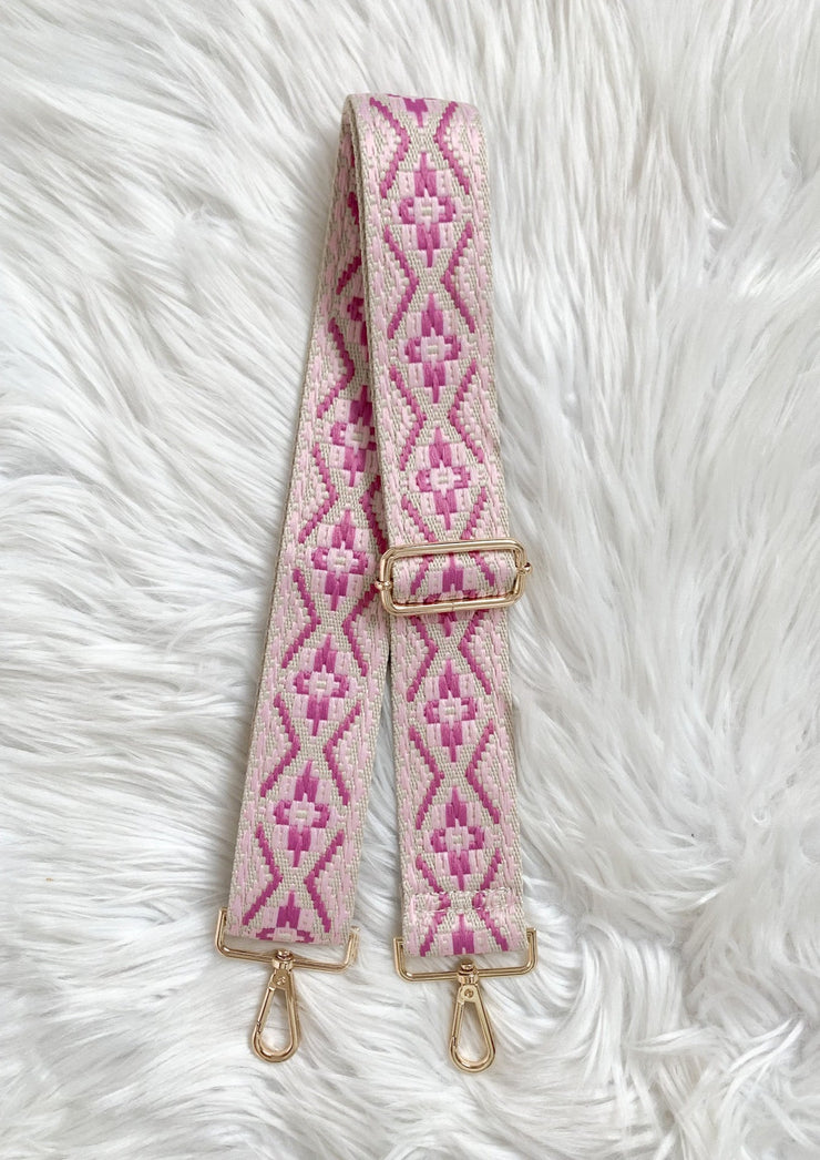 Pink/Fuchsia Medallion Strap