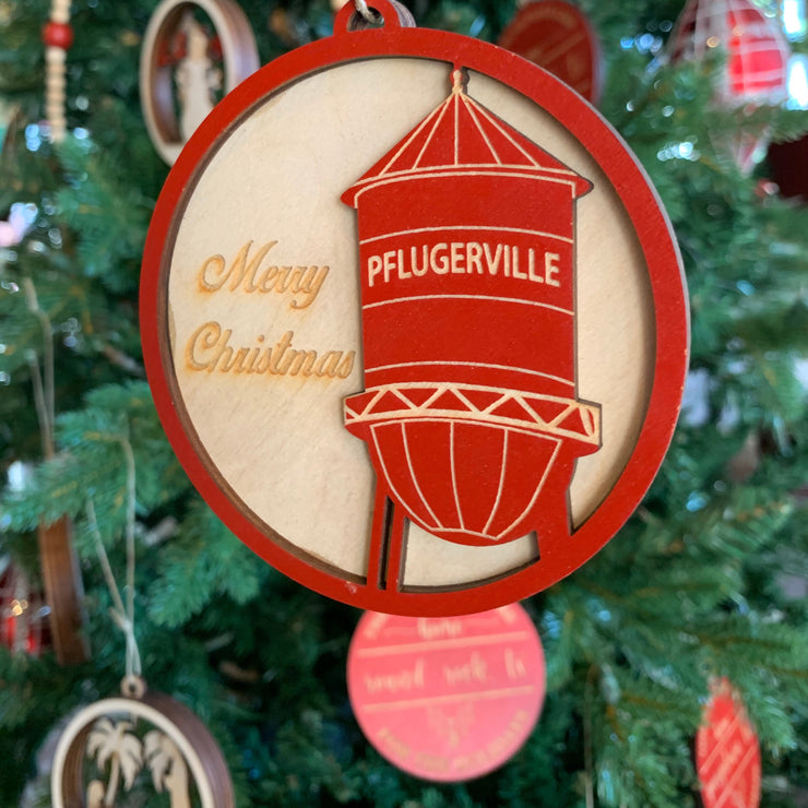 Reimagined Wood Christmas Ornaments