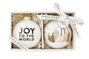 Glass Ornament Set