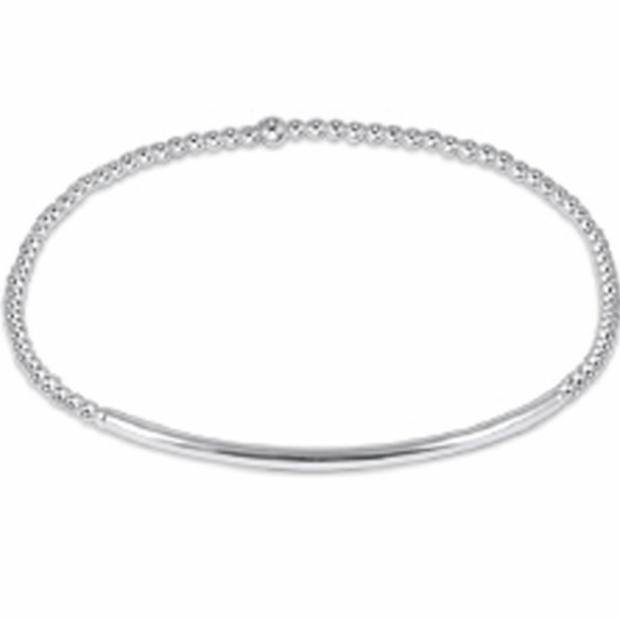 Bliss Bar 2mm Bracelet - Sterling