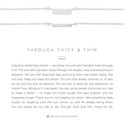 Through Thick and Thin Necklace Set