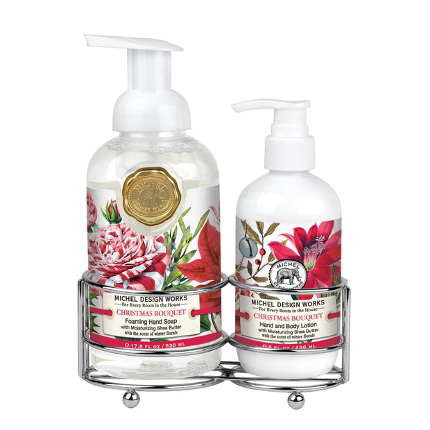 Christmas Bouquet Handcare Caddy