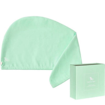 Quick Dry Hair Towel - Daintree Green