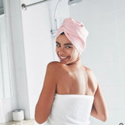 Quick Dry Hair Towel - Bermuda Pink