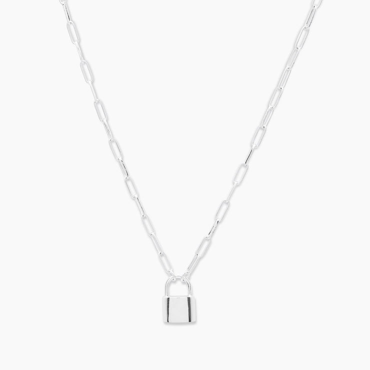 Gorjana - Kara Padlock Charm Necklace