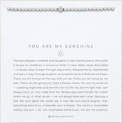 You Are My Sunshine Bracelet