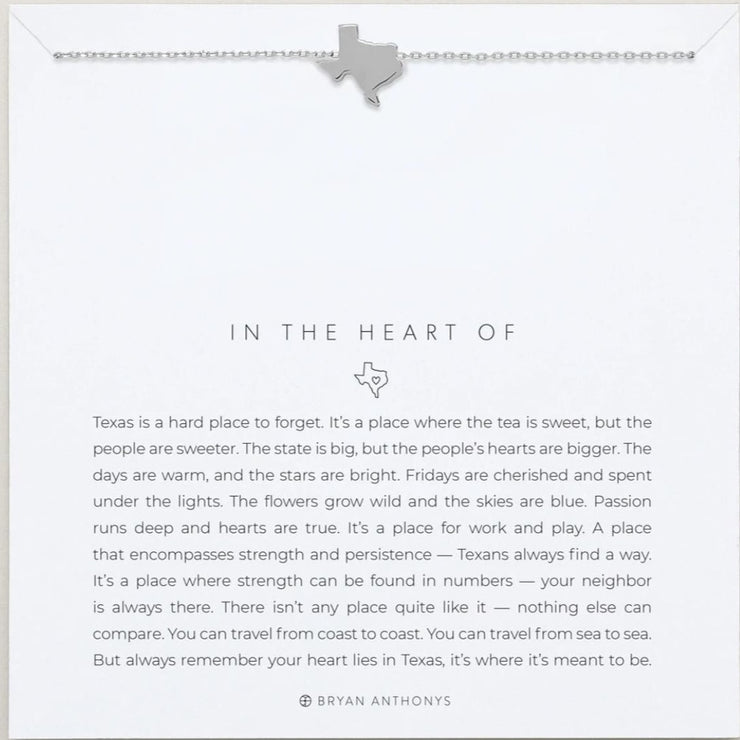 In The Heart of Texas Necklace